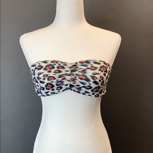 Forever 21 Women’s cheetah Bandeau Top
